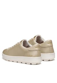 Geox Sneakersy D Spherica Ecub-1 D55WEB 000AK C5322 Beżowy. Kolor: beżowy. Materiał: skóra #5