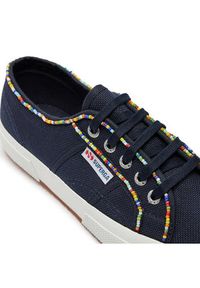 Superga Tenisówki Multicolor Beads 2750 S31352W Granatowy. Kolor: niebieski. Materiał: materiał #4