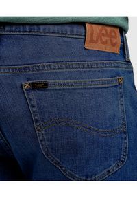 Lee Jeansy 112360204 Niebieski Slim Fit. Kolor: niebieski