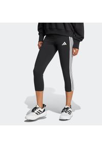 Adidas - Legginsy fitness damskie ADIDAS. Materiał: włókno, materiał, bawełna. Sport: fitness
