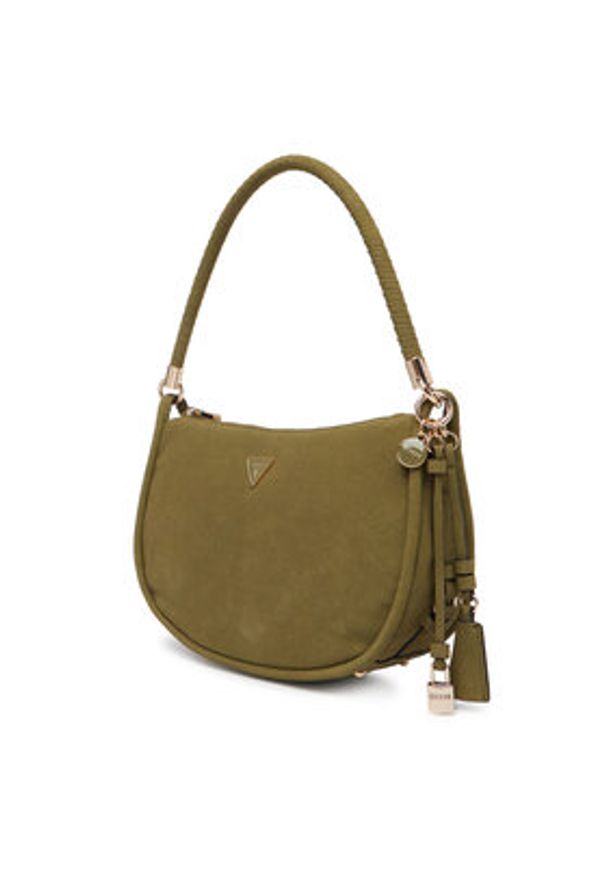 Guess Torebka Danya HWSG99 18010 Zielony ciemny. Kolor: zielony. Materiał: skórzane