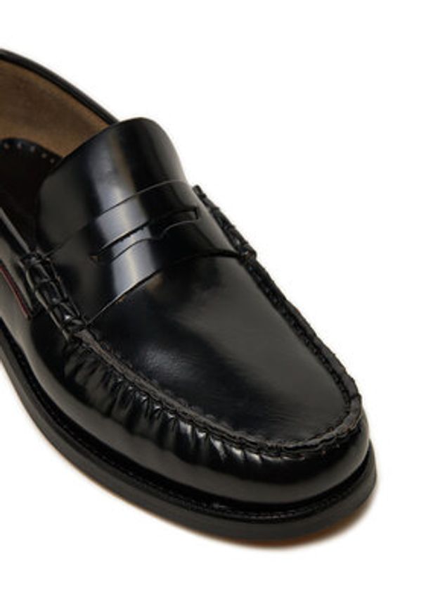 TOMMY HILFIGER - Tommy Hilfiger Mokasyny FM0FM05362 Czarny. Kolor: czarny. Materiał: lakier, skóra