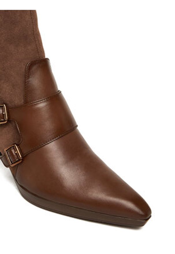 Hispanitas Kozaki HI254329 Brązowy. Kolor: brązowy. Materiał: skóra