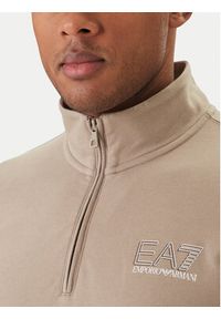 EA7 Emporio Armani Dres 7M001317 AF13512 U6167 Beżowy Regular Fit. Kolor: beżowy. Materiał: bawełna #4