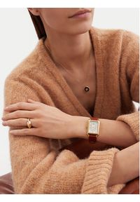 Fossil Zegarek Raquel ES5307 Brązowy. Kolor: brązowy