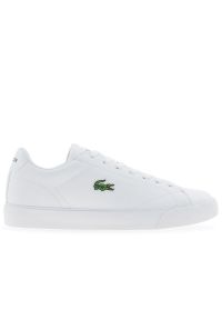 Buty damskie Lacoste Lerond Set 749CFA0037-21G - białe. Zapięcie: sznurówki. Kolor: biały. Materiał: guma, skóra. Szerokość cholewki: normalna. Sport: tenis #1