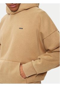 Under Armour Bluza UA Icon 1386552 Beżowy Loose Fit. Kolor: beżowy. Materiał: bawełna #4