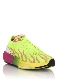 Plein Sport Sneakersy SAFS USC0928 STE003N Żółty. Kolor: żółty. Materiał: materiał #3