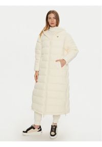 Guess Kurtka zimowa V4BL04 WFYE2 Beżowy Regular Fit. Kolor: beżowy. Materiał: syntetyk. Sezon: zima #1