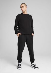 Puma - Męskie spodnie Essentials Elevated PUMA Black. Kolor: czarny