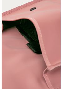 Rains - Plecak Backpack Mini. Kolor: różowy. Materiał: syntetyk, poliester, materiał. Wzór: gładki #5