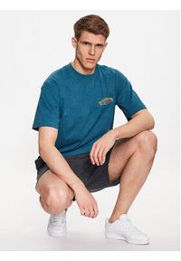 Billabong T-Shirt Arch ABYZT01736 Niebieski Regular Fit. Kolor: niebieski. Materiał: bawełna #4