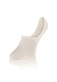 Skarpetki stopki unisex Brubeck Merino Wool. Kolor: biały. Materiał: elastan, poliamid. Sport: turystyka piesza