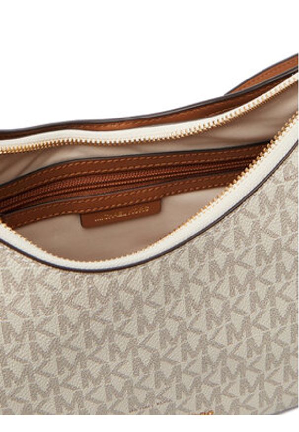 MICHAEL Michael Kors Torebka 32S6GJ6W8B Beżowy jasny. Kolor: beżowy. Materiał: skórzane