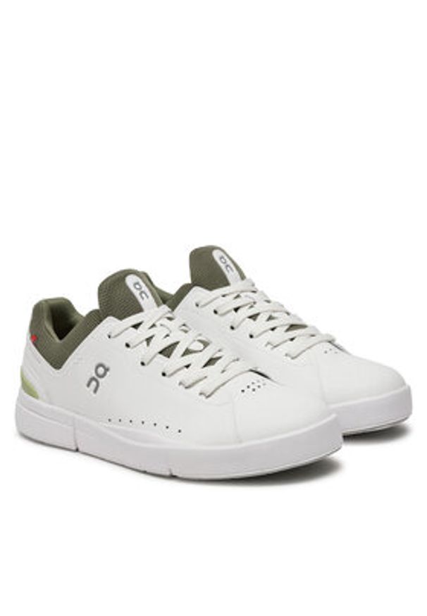 On Sneakersy The Roger Advantage 3MD10641528 Biały. Kolor: biały. Materiał: skóra