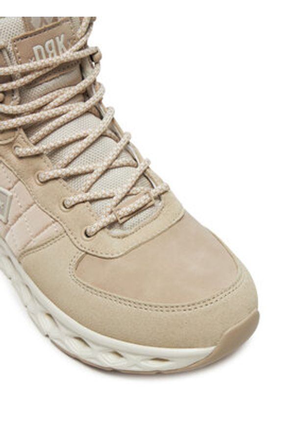 Dorko Sneakersy Ultraforce DS24F08W Beżowy. Kolor: beżowy. Materiał: skóra