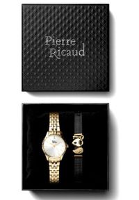 Zegarek damski Pierre Ricaud P21018.1113Q151.F złoty. Kolor: złoty #1