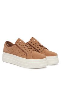 Armani Exchange Sneakersy XW003070 AF27079 U6120 Beżowy. Kolor: beżowy. Materiał: skóra #3