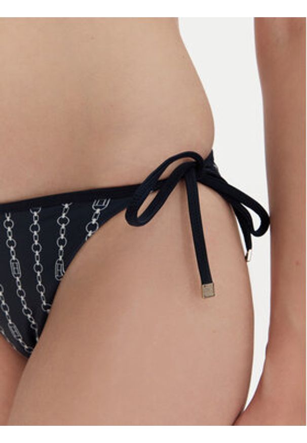 TOMMY HILFIGER - Tommy Hilfiger Dół od bikini UW0UW05316 Granatowy. Kolor: niebieski. Materiał: syntetyk