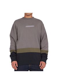 Bluza męskie DC Shoes Downing. Kolor: szary. Materiał: materiał, bawełna. Sport: skateboard #1