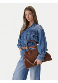 Guess Torebka HWYUSS P6276 Brązowy. Kolor: brązowy. Materiał: zamszowe, skórzane #1