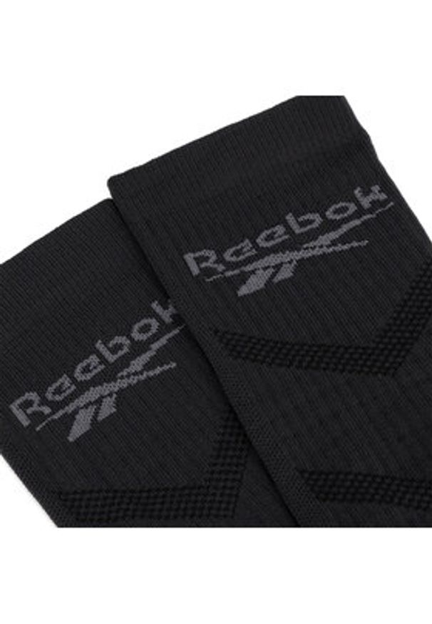 Reebok Skarpety wysokie unisex R0384-SS24 (1-pack) Czarny. Kolor: czarny. Materiał: syntetyk