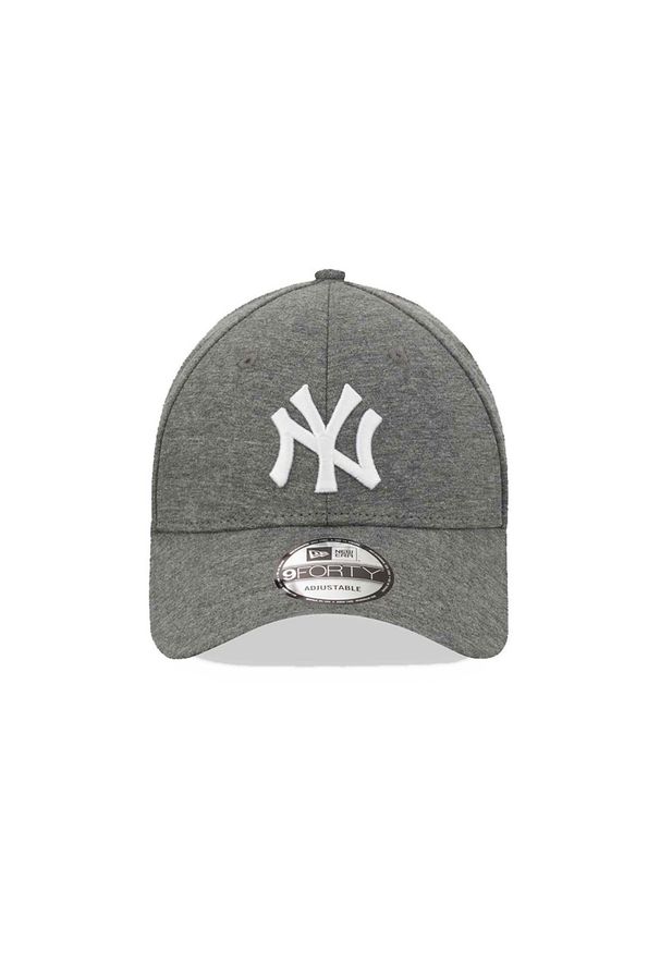 Czapka z daszkiem New Era MLB New York Yankees. Kolor: szary. Materiał: jersey, bawełna. Styl: sportowy