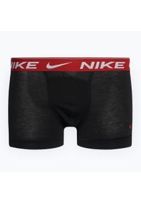 Bokserki męskie Nike Dri-FIT Ultra Comfort Trunk 3 pary. Kolor: czarny. Technologia: Dri-Fit (Nike)