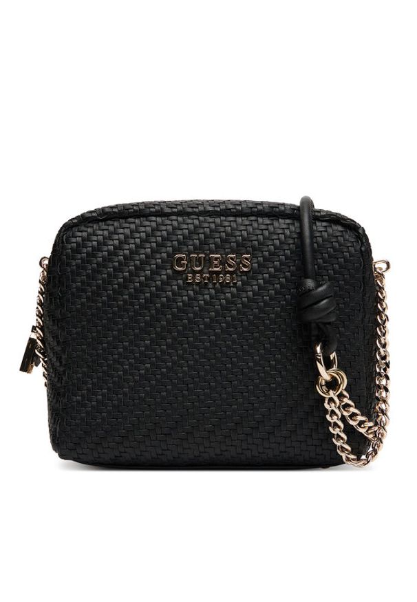 Guess Torebka Mirema HWWG96 31140 Czarny. Kolor: czarny. Materiał: skórzane