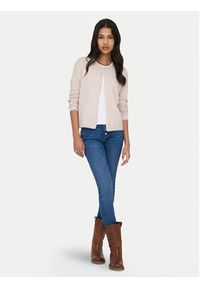 only - ONLY Kardigan Loyal 15371151 Beżowy Regular Fit. Kolor: beżowy. Materiał: syntetyk #6