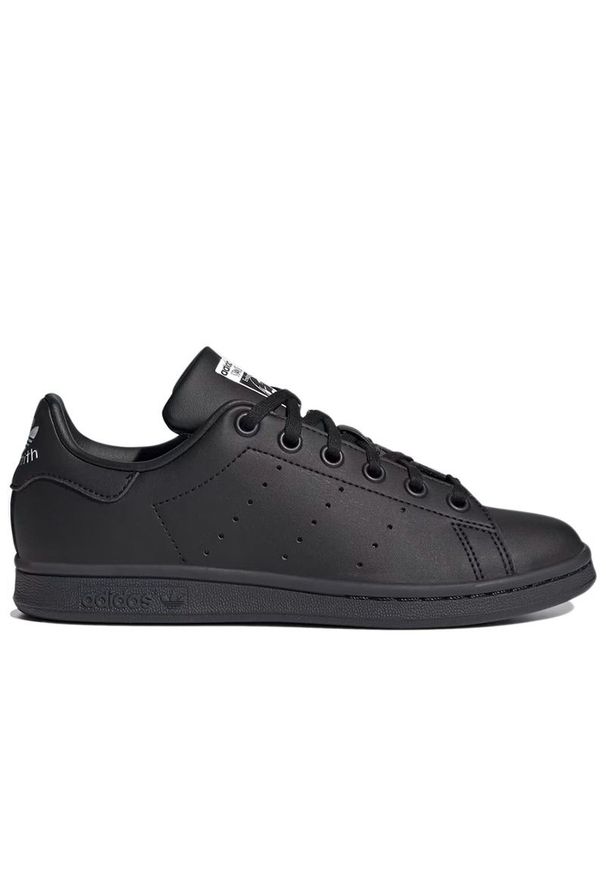 Adidas - Buty adidas Originals Stan Smith FX7523 - czarne. Zapięcie: pasek. Kolor: czarny. Materiał: guma, materiał, syntetyk. Szerokość cholewki: normalna. Wzór: gładki. Model: Adidas Stan Smith