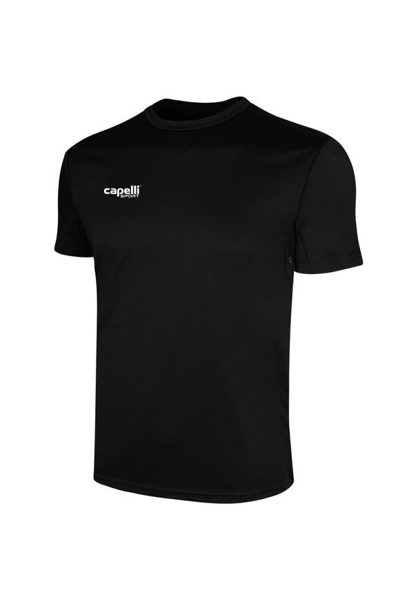 CAPELLI SPORT - CS BASICS I kurzärmeliges Trainingstop. Kolor: czarny, biały, wielokolorowy