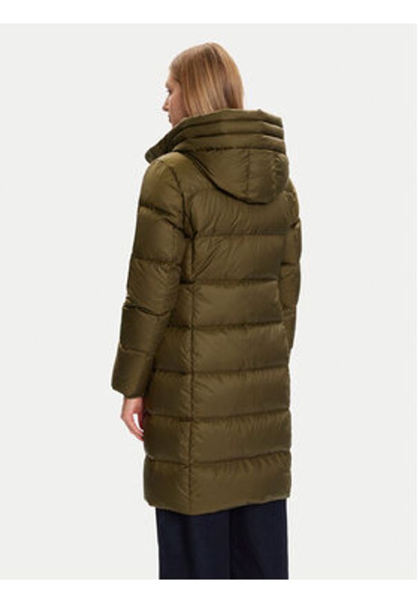 Marc O'Polo Kurtka puchowa 509 0329 71095 Zielony Regular Fit. Typ kołnierza: polo. Kolor: zielony. Materiał: syntetyk
