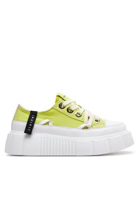 Sneakersy Inuikii. Kolor: zielony