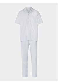Hanro Piżama 75766 Biały Regular Fit. Kolor: biały. Materiał: bawełna #7