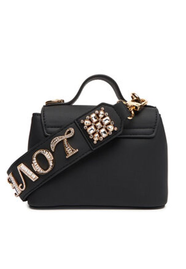 Love Moschino - LOVE MOSCHINO Torebka JC4279PP0MKI0000 Czarny. Kolor: czarny. Materiał: skórzane