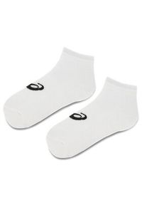 Asics Skarpety krótkie 3PPK Quarter Sock 155205 Biały. Kolor: biały. Materiał: materiał #2