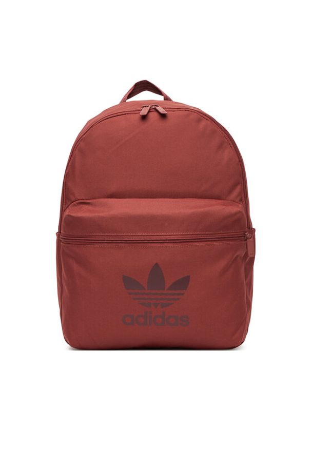 Adidas - adidas Plecak adicolor JI9438 Czerwony. Kolor: czerwony. Materiał: materiał