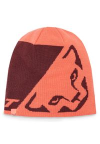 Dynafit Czapka Leopard Logo Beanie 08-70512 Koralowy. Kolor: pomarańczowy. Materiał: poliakryl, materiał