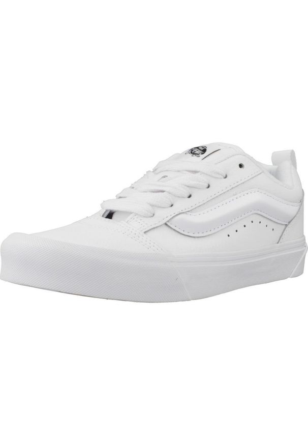 Tenisówki Vans Model Knu Skool Kolor Biały. Kolor: biały. Materiał: tkanina, skóra