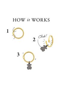 Tous zawieszka. Kolor: czarny #5