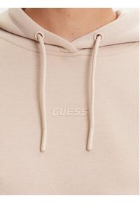 Guess Bluza V4YQ11 KB3P2 Beżowy Regular Fit. Kolor: beżowy. Materiał: syntetyk, bawełna #5