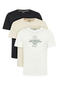 Blend Komplet 3 t-shirtów Bhjesper 20718778 Kolorowy Regular Fit. Materiał: bawełna. Wzór: kolorowy
