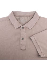Koszulka Polo, Męska - Adriano Guinari - Kolor Kawy z Mlekiem. Typ kołnierza: polo. Kolor: wielokolorowy, beżowy, brązowy. Materiał: bawełna. Styl: klasyczny