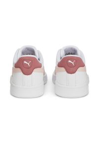 Puma - Młodzieżowe skórzane sneakersy Smash 3.0 PUMA. Kolor: różowy. Materiał: skóra #2