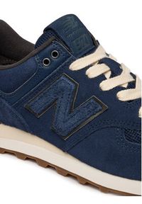 New Balance Sneakersy U5747FO Granatowy. Kolor: niebieski. Materiał: skóra, zamsz #2