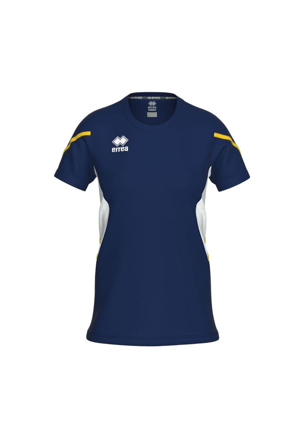 ERREA - Damska Koszulka Errea Corinne. Kolor: niebieski, wielokolorowy, biały. Sport: piłka nożna