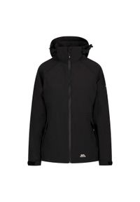 TRESPASS - Damska Kurtka Wodoodporna Tilbury TP75. Kolor: czarny. Sport: turystyka piesza #1