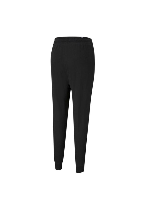 Spodnie damskie Puma Modern Basics High czarne. Kolor: czarny. Długość: długie