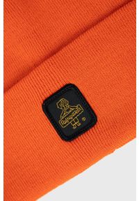 Refrigiwear - RefrigiWear Czapka kolor pomarańczowy. Kolor: pomarańczowy
